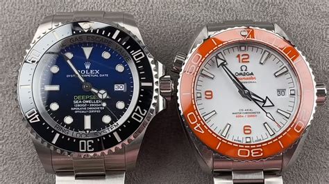 rolex explorer ii vs omega planet ocean|Rolex sea dweller vs ocean.